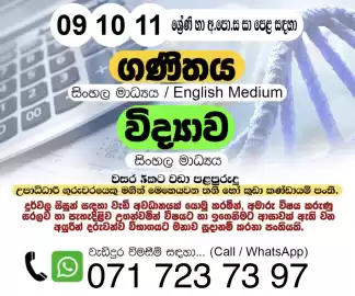 Grade 9,10,11 & O/L Maths Individual And Grop Class Around Colombo Grade 9,10,11 & O/L Maths Individual And Grop Class Around Colombo