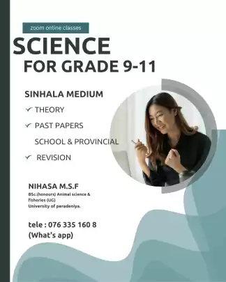 Grade 9 to 11 sinhala medium