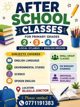 Grades 2 3 4 5 Extra Classes