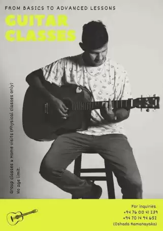 Guitar classes from basics to advanced