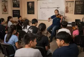 GUITAR, ORGAN, VIOLIN & PIANO LESSONS
