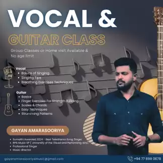 Guitar & vocal