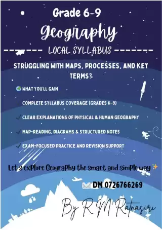 Having trouble with Geography? Are Maps troublesome? Join me with the free trial class and see!!