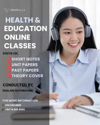 Health and Physical Education classes for Grade 6 to 9