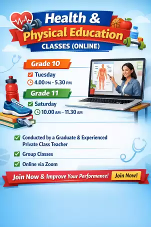 Health and Physical Education- Sinhala Medium