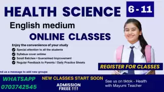 Health with Mayumi teacher