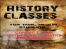 History Classes for Tamil medium students 