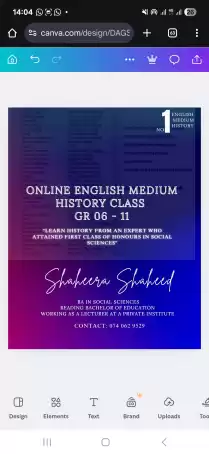 History Online classes