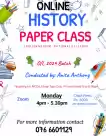 History Paper Class - English Medium (O/L 2024 Batch)