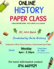 History Paper Class for O/L Batch - English Medium