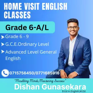 Home Visit English Classes - Grade 6-11