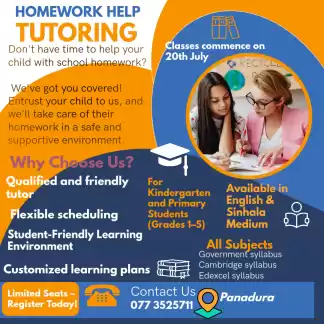 Homework tutoring