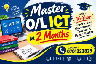 මාස දෙකෙන් ICT ගොඩ යමු