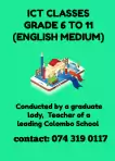 ICT Classes English Medium