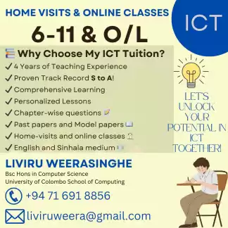 ICT Classes for Grade 10 & 11 Students