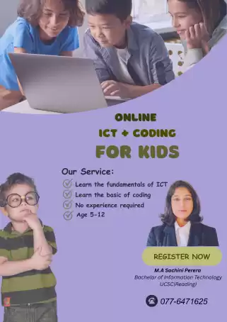 ICT + Coding Class For Kids