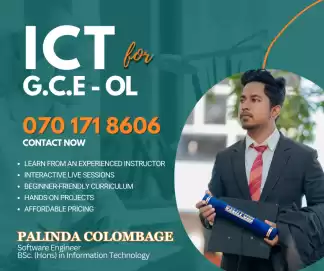 ICT for G.C.E OL Sinhala and English Medium