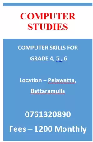 ICT for Grade 4 , 5 , 6