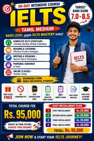IELTS 90-Day Intensive Course