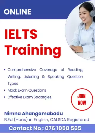 IELTS Training (General/ Academic)