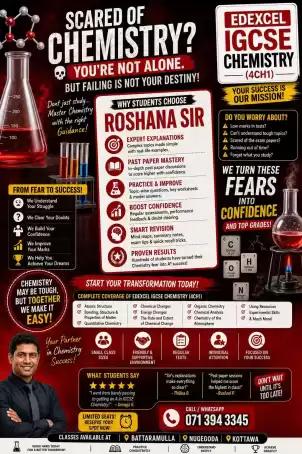 IGCSE chemistry Edexcel and Cambridge