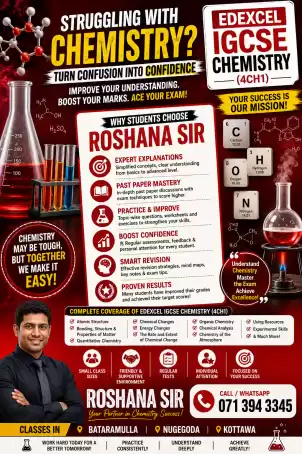 IGCSE Chemistry (Edexcel and Cambridge)