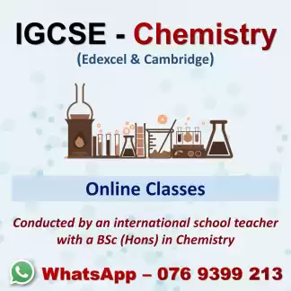 IGCSE Chemistry (Edexcel/Cambridge)
