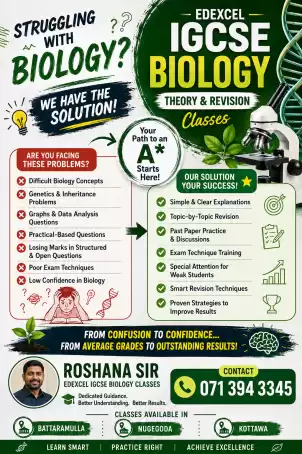 IGCSE Edexcel Biology: Paper and revision