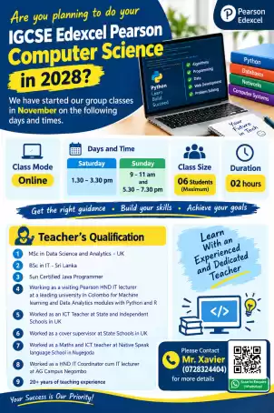 IGCSE Edexcel Computer Science - 2008