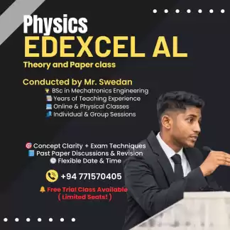 IGCSE / Edexcel Physics Classes (A-Level)
