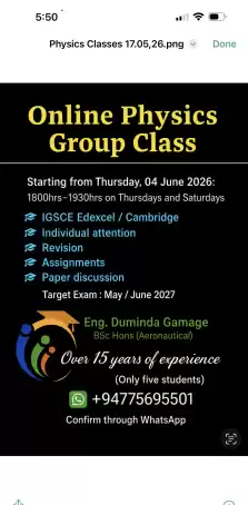 IGSCE physics
