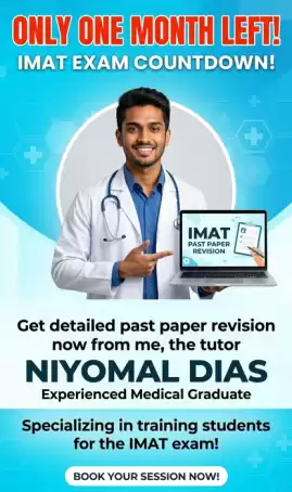 IMAT Final Month Past Paper Preparation !