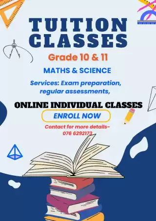 Individual classes for OL Students Science & Maths