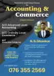 Individual & Group classes for A/L Accounting & O/l commerce