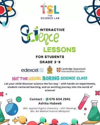 Interactive Science Classes- Science made fun!