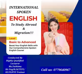 INTERNATIONAL SPOKEN ENGLISH COURSE FOR LADIES
