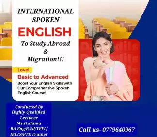 INTERNATIONAL SPOKEN ENGLISH COURSE FOR LADIES