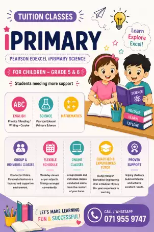iPrimary Science Classes