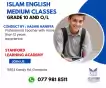 Islam Class English and Tamil Medium