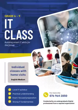 IT Individual Classes (Grade 6-9)