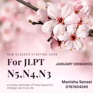 JAPANESE CLASSES