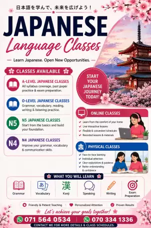 Japanese classes