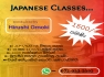 Japanese Classes for O/L