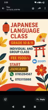Japanese Language Class