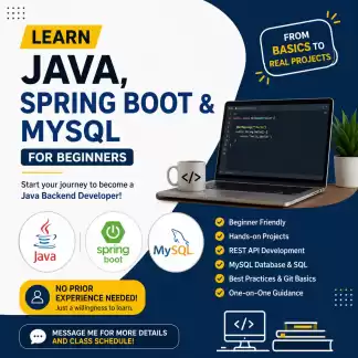 Java, Spring Boot & MySQL for Beginners