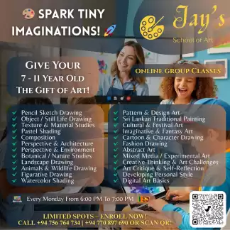 Jay's School of Art – Now ONLINE!