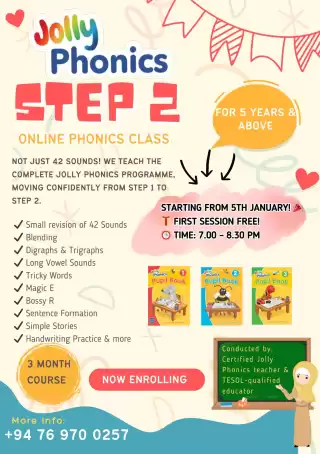 Jolly phonics classes