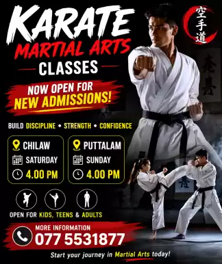 Karate martial arts
