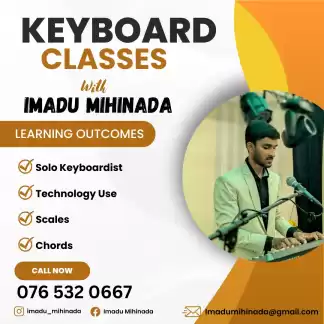 Keyboard Classes – Individual & Group Physical Sessions