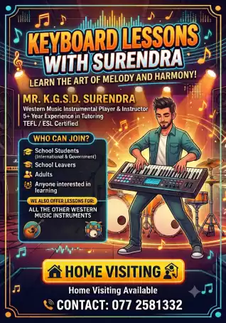 Keyboard lessons